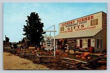 Country Corner Gift Shop Syracuse IN Indiana Country Store Sign Vintage Postcard picture