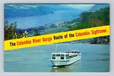 Portland OR-Oregon, Gray Line Deluxe Sightseeing Boat, Antique Vintage Postcard picture