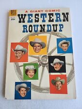 WESTERN ROUNDUP #11,  DELL 1955 GIANT COMIC, G/VG 3.0 picture