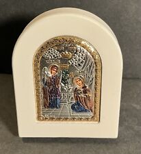 Gabriel & Mary 4 1/2 “ Greek Icon , Prince Silvero  picture