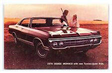 Postcard 1970 Dodge Monaco Dealer Advertising Card picture