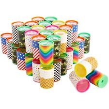 48x Mini Kaleidoscope Prism Toys Party Favors for Kids, 6 Assorted Designs picture