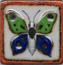 Vintage Mexican Butterfly Plate picture