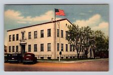 Hobbs NM-New Mexico, Panoramic View City Hall, Antique Vintage Postcard picture