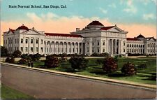 Postcard State Normal School in San Diego, California picture