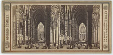 Stereo circa 1875. Interior of the Duomo. Milan. Milan. Italy. Italy. picture
