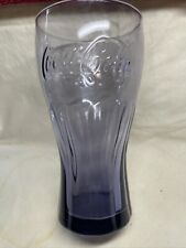 Vintage Coca Cola Coke Purple Amethyst Glass picture
