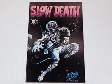 Slow Death Funnies #2 Underground Comic- No Yellow/Extra Black Color Error Comix picture