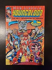Rob Liefeld Youngblood #1 Image Comics 1992 High Grade with Cards picture