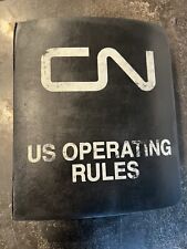 Canadian National Railway Rules Binder Complete Ed, Last Issued Before Paperless picture