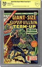 Giant Size Super-Villain Team-Up #1 CBCS 7.0 SS Wilson/Thomas 1975 picture