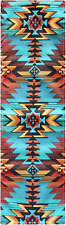 Authentic Southwestern Native American Aztec Navajo Print Table Runner - 72 Inch picture