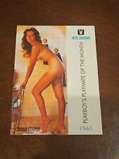 playboy 1993 trading collectible card entertainment playmate Connie Cooper 61 picture