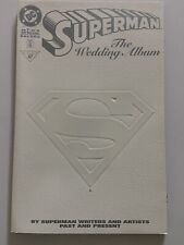 Superman The Wedding Album #1 White Variant (1996) DC Comics Wedding Invitation picture