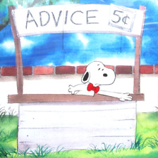 SNOOPY PEANUTS dog Charles Schulz ORIGINAL ANIMATION PRODUCTION CEL beagle picture