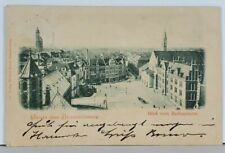 Germany c1899 Greetings from Braunschweig Looking from Rathausturm Postcard K17 picture