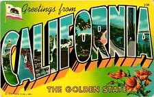 Vintage Postcard- The Golden State, California 1960s picture