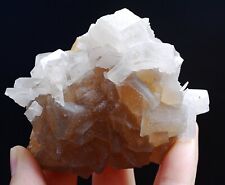 181g Natural New Varieties Fluorescent Hexagon Calcite Mineral Specimen/China picture