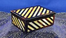Unique Pattern Overlay Work Decorative Box Marble Rectangle Shape Jewelry Box picture