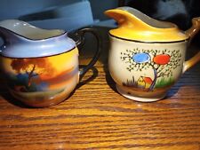 Minature Pitchers Hand Painted Japan picture