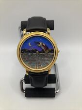 Disney Rocketeer Watch Limited Edition Gold Bezel Black Band 1475/1500- Working picture