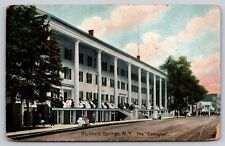 Postcard New York Richfield Springs the Earlington Hotel c1910 9K picture