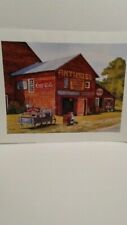 Vintage 1998 Scafa/Modernart Group Old Country Barn Coca Cola Litho picture
