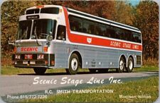 c1970s Morrison, Illinois Bus Advertising Postcard 