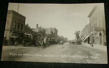 RPPC - Main Street, Montevideo, Minnesota Vintage Postcard picture