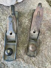 Vintage Stanley Made In USA Wood Working Plane Tools Lot of 2 for Restoration. picture