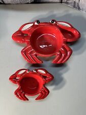 Crab Platter And Dip Dish, Vintage picture