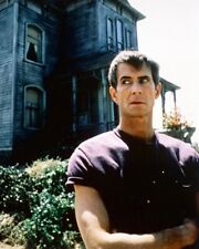 Psycho II Anthony Perkins poses in front of Bates house 24x36 inch Poster picture