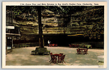 Postcard~ Dance Floor & Main Entrance Roy Acuff's Dunbar Cave~ Clarksville, TN picture
