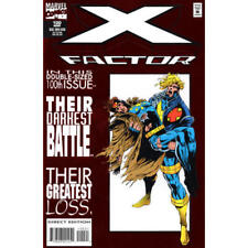 X-Factor #100 Foil  - 1986 series Marvel comics NM minus [l{ picture