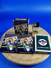 Lot VTG Camel Smooth Character Cool Joe Playing Cards USA Made & Vtg Lighter picture