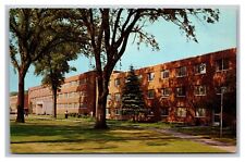 Menomonie, WI Wisconsin, Stout State College Women's Dormitory Vintage Postcard  picture