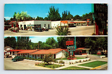 Vtg. postcard SUNDOWN MOTEL Greeley, Colorado 3.5 x 5.5 inch picture