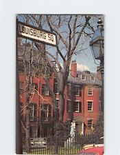 Postcard Louisburg Square Beacon Hill Boston Massachusetts USA picture