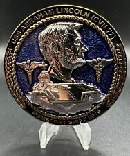 USS Abraham Lincoln (CVN-72) Health Services Homeport Shift 2019 Challenge Coin picture
