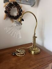 Antique Brass Lamp Weber Pat'D 1909 Excellent Condition picture