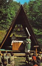 1972 WI Milwaukee County Council Boy Scouts of America Chapel postcard BS5 picture