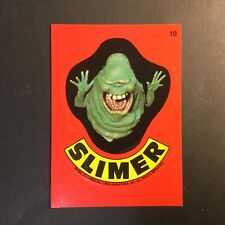 1984 Topps Ghostbusters Stickers #10 Slimer picture