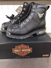 HARLEY-AVIDSON lace-up boots 25.5cm /8.5(US WOMAN) logo Harley-Davidson Harley picture