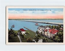 Postcard Thomas A. Edison Bridge Fort Myers Florida USA picture