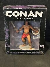 Conan Black Wolf Figure 2004 Convention Exclusive Limited 2000 Pieces, Darkhorse picture