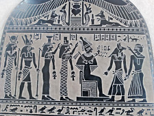 Professional Rare Handmade ANCIENT EGYPTIAN ANTIQUE Stela Goddess Isis 10 in picture