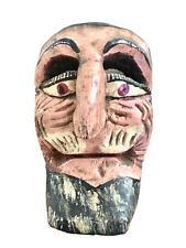 VINTAGE MEXICAN MASK FOR THE DANES DE LOS VIEJITOS ( DANCE OF THE OLD MEN) picture