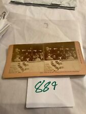889 PRESIDENT TEDDY ROOSEVELT PHOTOGRAPHY STEREO-VIEW JAMESTOWN VIRGINIA 1907 picture
