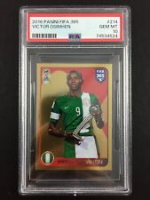 Victor Osimhen PSA 10 / Rookie RC Sticker Panini FIFA 365 2016 2017 (16-17) #214 picture