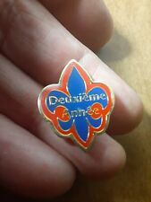 Vintage Deuxieme Annee French Pin Pinback  picture